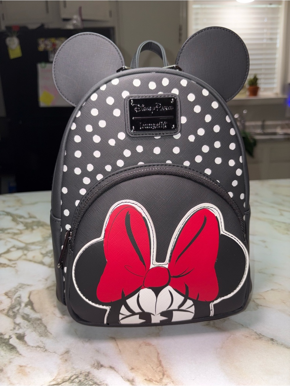 Minnie Mouse Black Polka Dot Loungefly